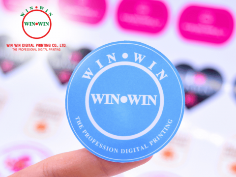 ผลิตงานสติ๊กเกอร์ติดฉลากสินค้า