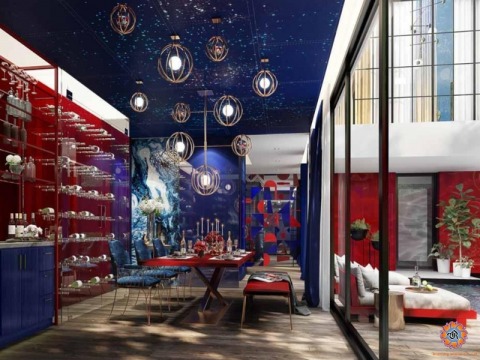 ออกแบบตกแต่งภายในห้องบ้านหรู