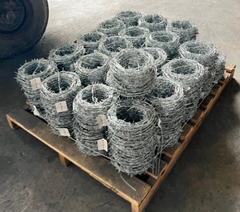 ลวดหนาม MC เคลือบกัลวาไนซ์ 