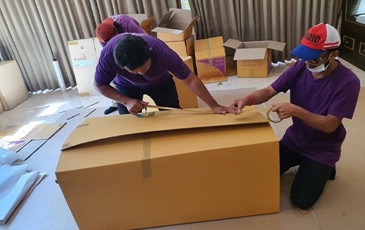 บริการแพ็คของย้ายบ้านด่วน