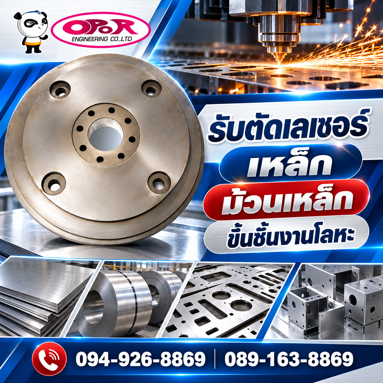 รับผลิตชิ้นส่วนเครื่องจักรสมุทรสาคร รับผลิตชิ้นส่วนเครื่องจักรสมุทรสาคร