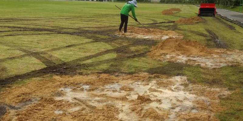 รับซ่อมแซมสนามฟุตบอล