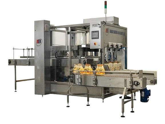 เครื่องขึ้นรูปกล่องหูหิ้วพร้อมกัน