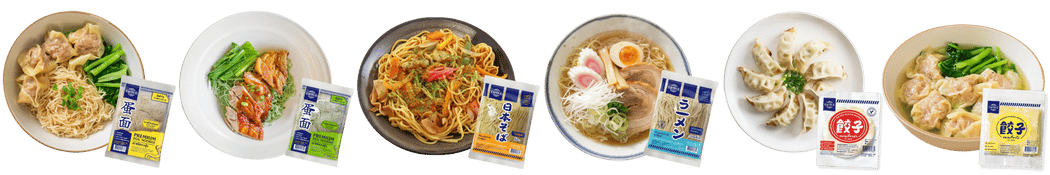 โรงงานผลิตบะหมี่ไข่สด แผ่นเกี๊ยว เส้นราเมน และแผ่นเกี๊ยวซ่า