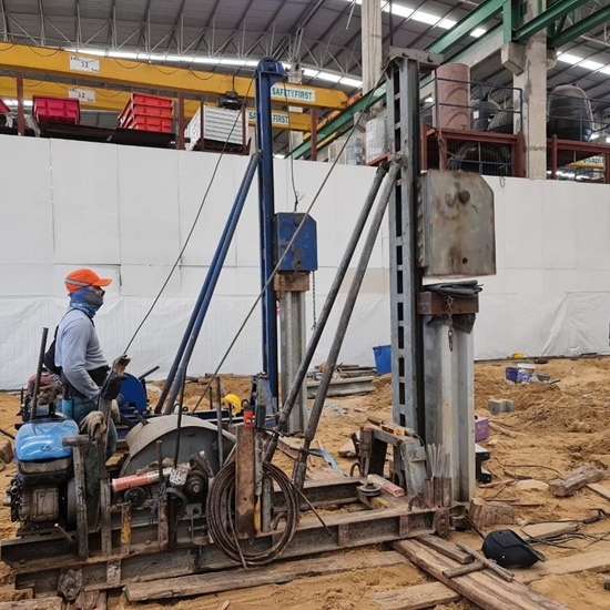 ตอกเสาเข็มไมโครไพล์