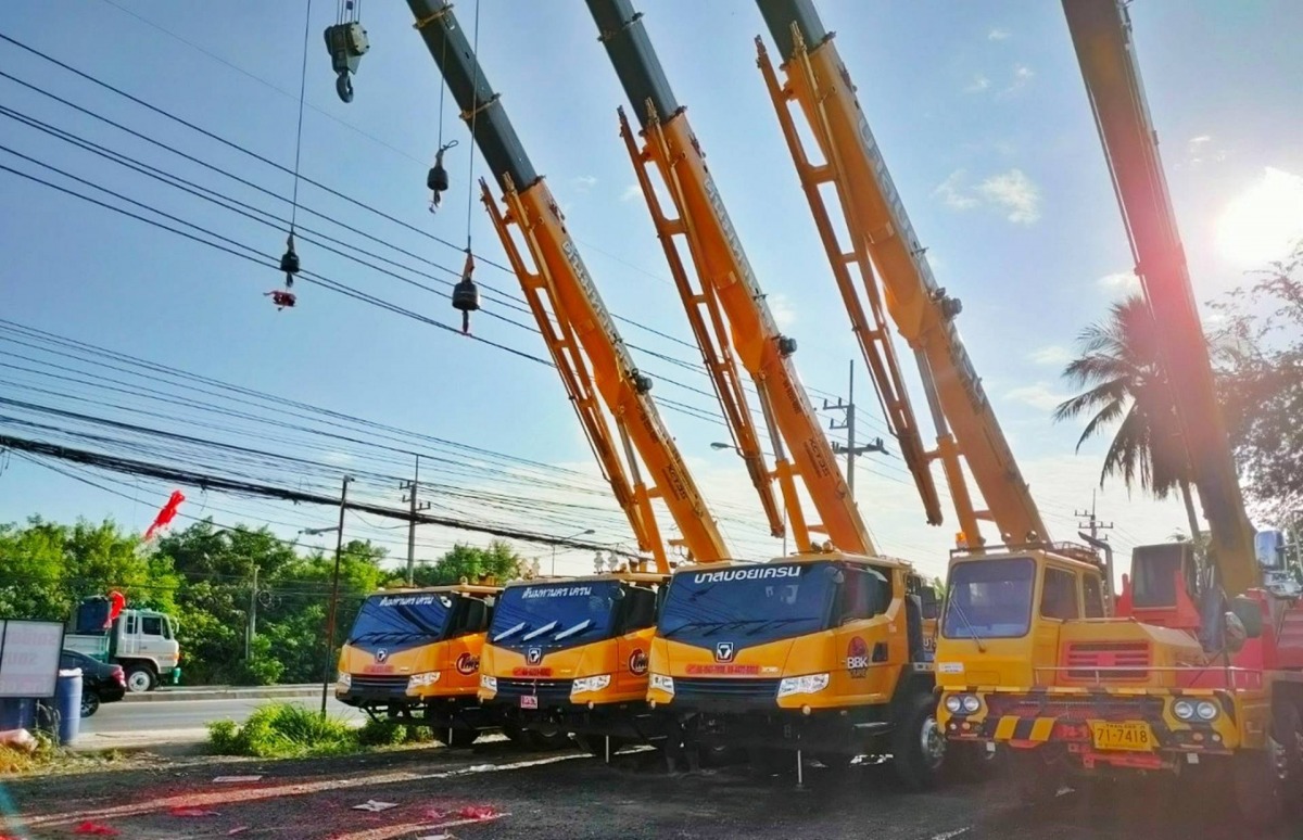 รถเครนรับจ้าง ชลบุรี