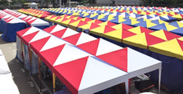 โรงงานผลิตเต็นท์ผ้าใบพับได้กทม