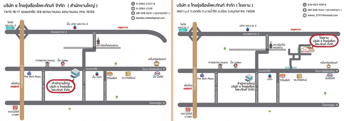 บริษัท ช ไทยรุ่งเรืองโลหะภัณฑ์ จำกัด