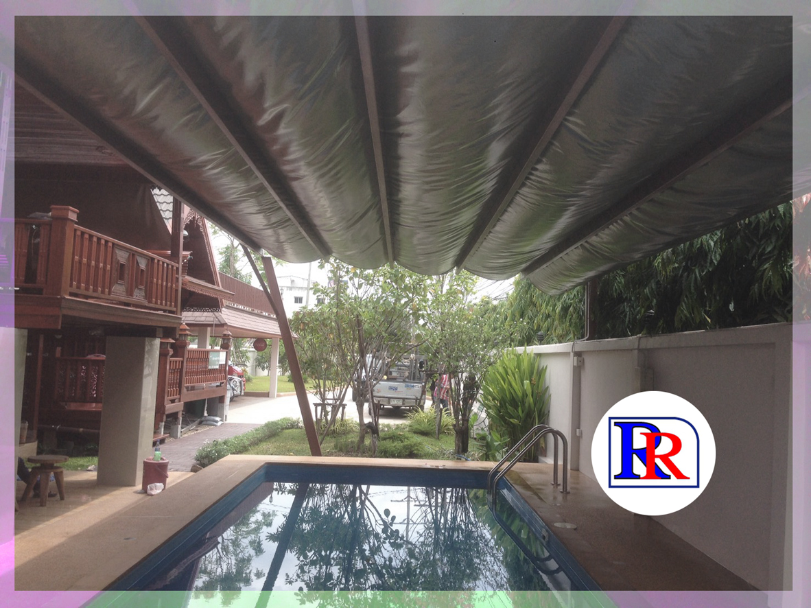 ผ้าใบชักรอก อยุธยา