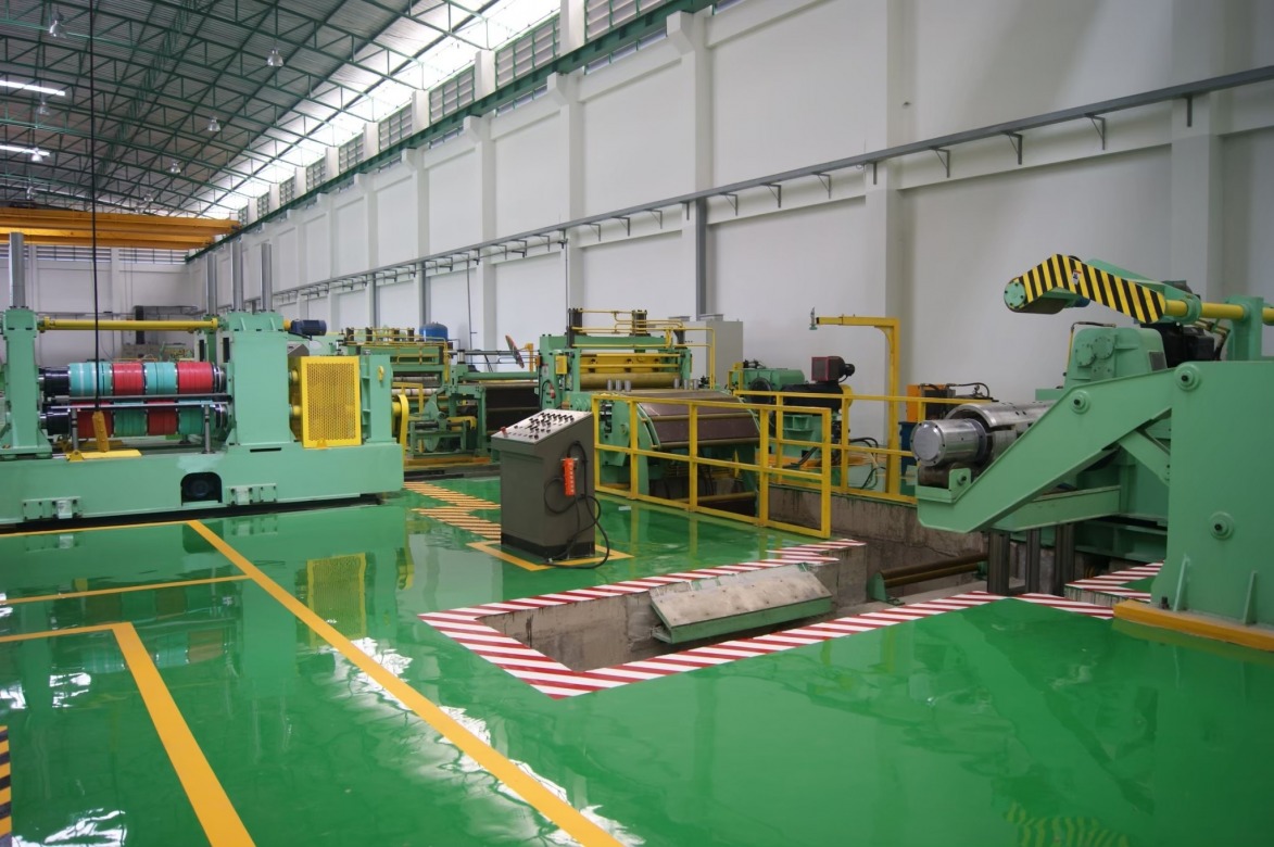 เครื่องสลิทแผ่นเหล็ก