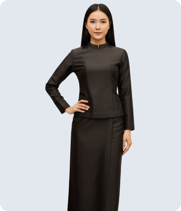 ชุดจิตรลดาสีดำ