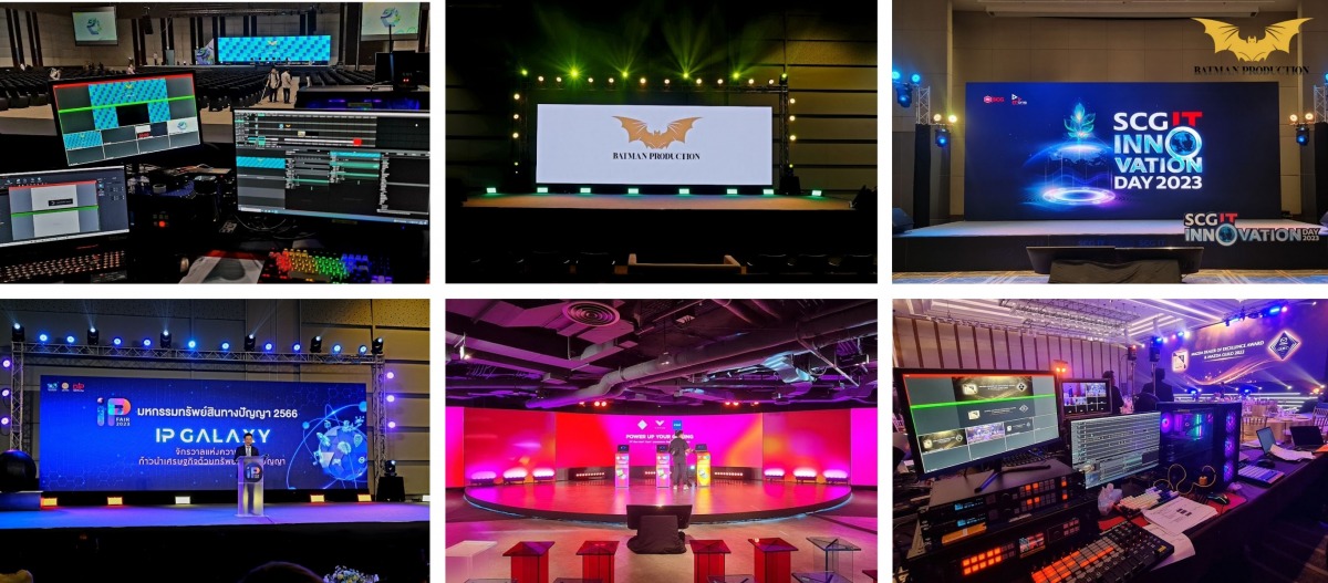 บริการให้เช่าระบบจอภาพ