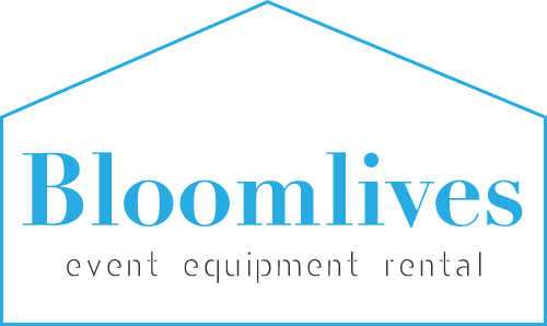 Bloomlives event equipment rental