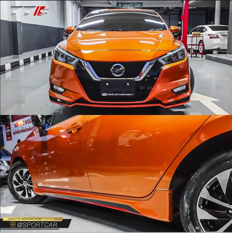 ร้านขายชุดแต่ง Nissan Almera พร้อมติดตั้ง