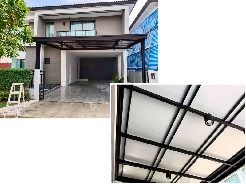 รีโนเวทพื้นที่ภายนอก โรงจอดรถ รีโนเวทพื้นที่ภายนอก โรงจอดรถ