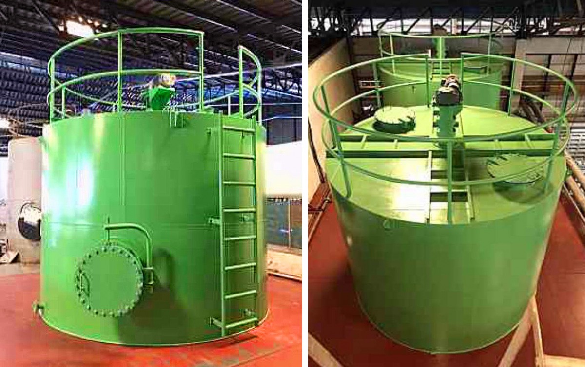 ชื่องาน Steel Latex Tank ชื่องาน Steel Latex Tank