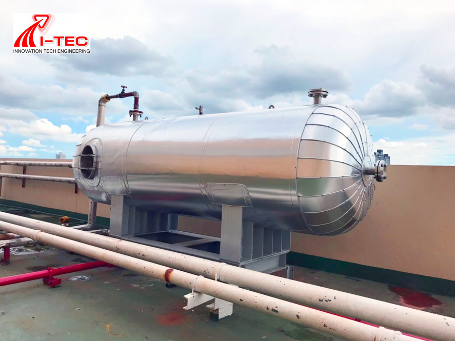 SUS304 Hot Water Tank ถังน้ำร้อนแสตนเลส SUS304 Hot Water Tank ถังน้ำร้อนแสตนเลส