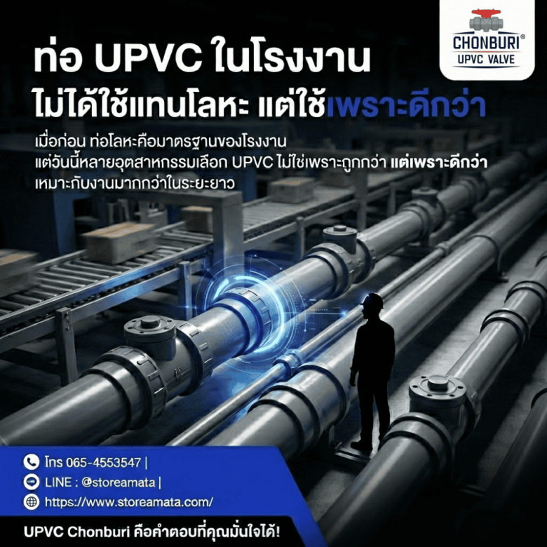ท่อ uPVC ระบบท่อโรงงาน ท่อ uPVC ระบบท่อโรงงาน