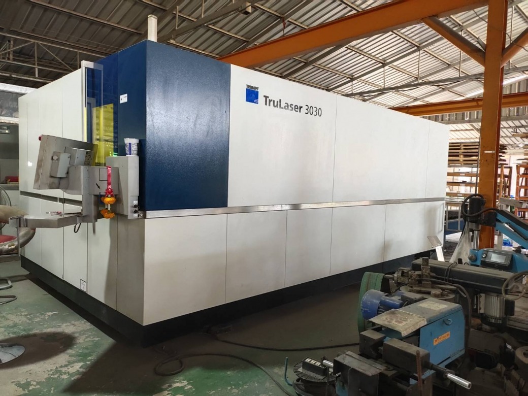 เครื่องตัดเลเซอร์ยี่ห้อ Trumpf fiber lazer เครื่องตัดเลเซอร์ยี่ห้อ Trumpf fiber lazer