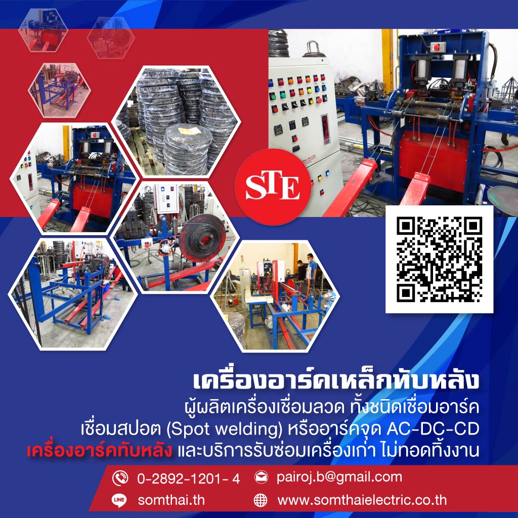ผู้ผลิตเครื่องเชื่อม เครื่องชุบโลหะ เครื่องทอตะแกรง เครื่องรีดลวด