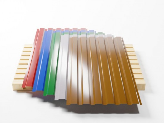 แผ่นหลังคาลอนมาตรฐาน