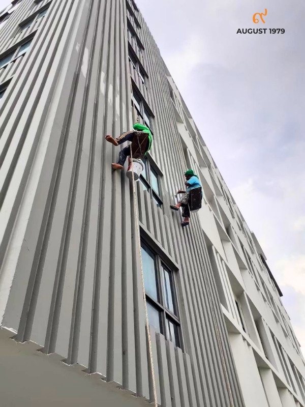 บริการรับทาสีอาคารสูง