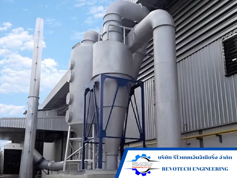 บริษัทติดตั้ง wet scrubber