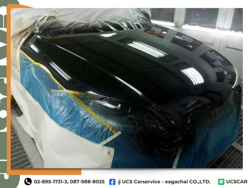 บริการเคาะและพ่นสีรถยนต์ทุกรุ่น