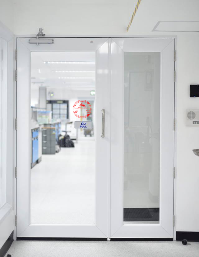 ติดตั้งประตูห้องปลอดเชื้อ