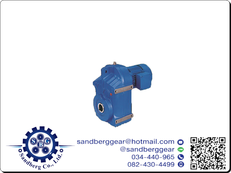 เกียร์แบบเฟืองเฉียง SANDBERG Shaft mounted gear เกียร์แบบเฟืองเฉียง SANDBERG Shaft mounted gear