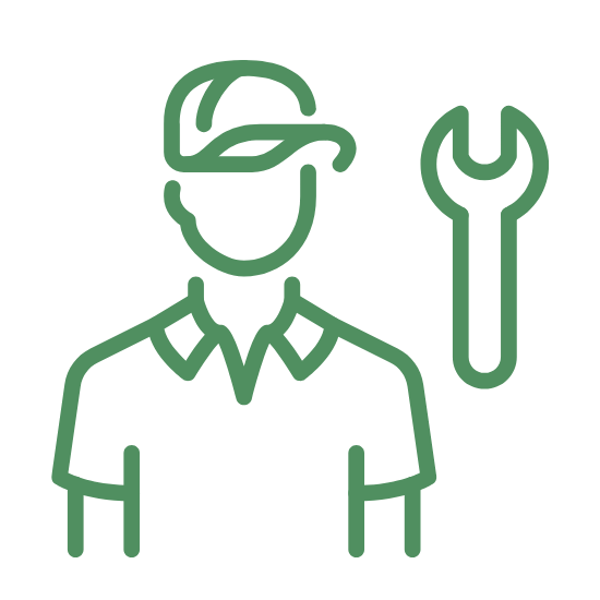 ช่างติดตั้งมืออาชีพ