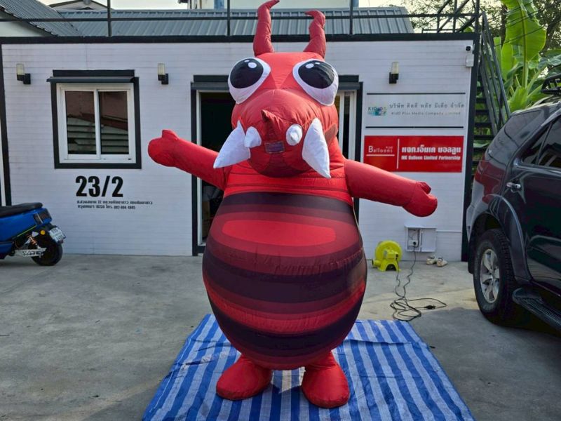 จุดเด่นของโรงงานผลิตมาสคอตเป่าลม