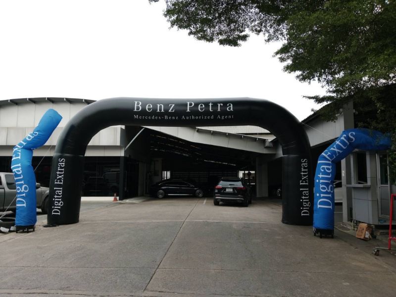 ซุ้มโค้งเป่าลมผลิตโดยตรงจากโรงงาน