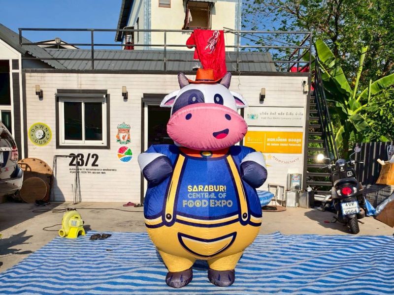 รับผลิตมาสคอตเป่าลม