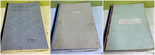 ต้นฉบับเล่มพับครึ่งเก่า นำมา scan เก็บงานในรูปไฟล์ pdf