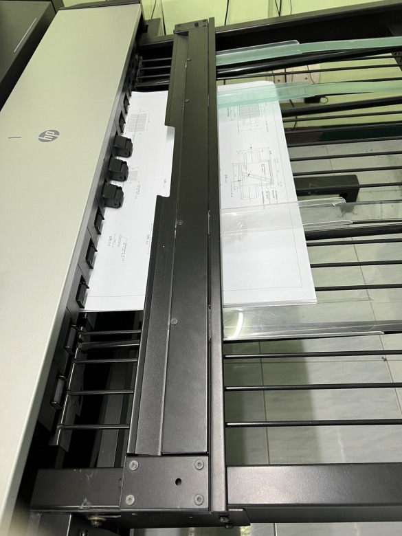 ปริ้นแบบแปลนขาวดำ A2