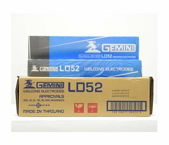 ลวดเชื่อม GEMINI LD52 (เจมินี่ แอลดี 52)