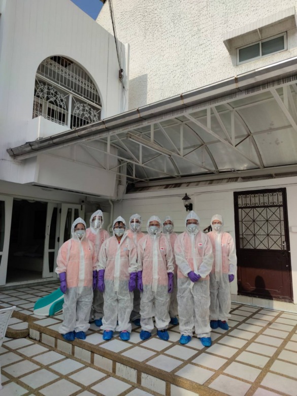 บริการรับพ่นฆ่าเชื้อโควิด-19 ทุกสายพันธุ์