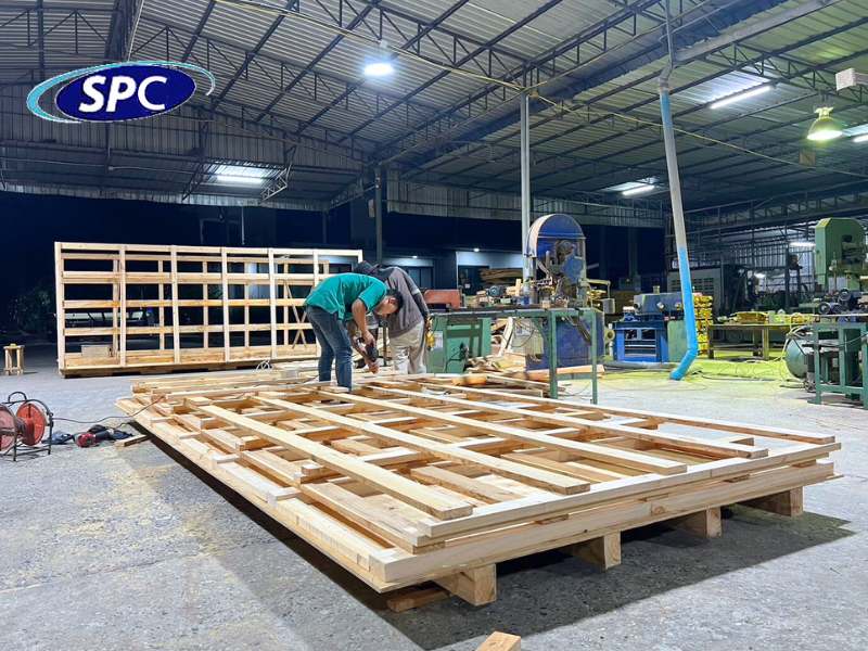 บริการแพ็คกิ้งตีลังไม้