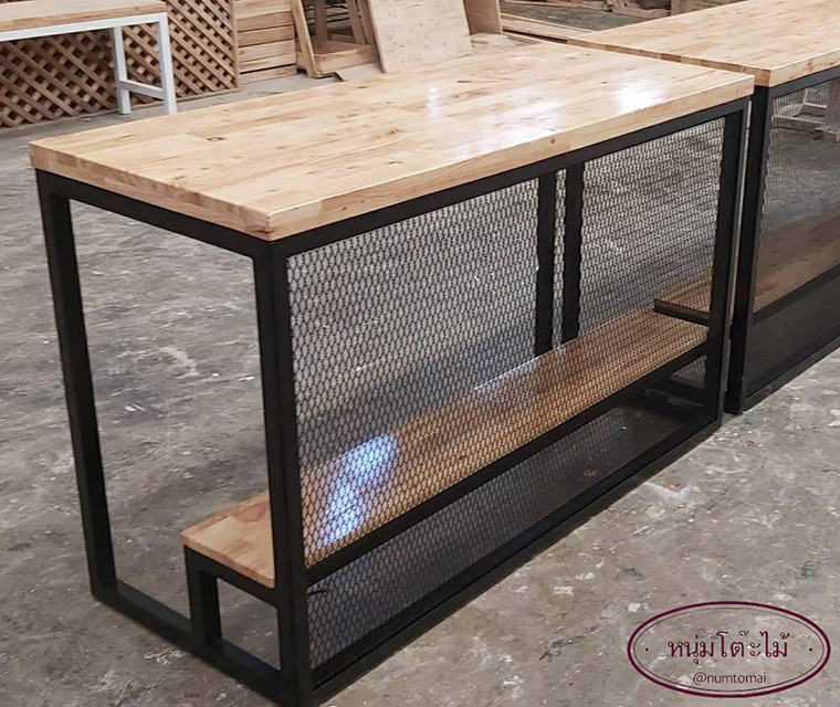 โรงงานผลิตโต๊ะไม้ยาว ราคาถูก