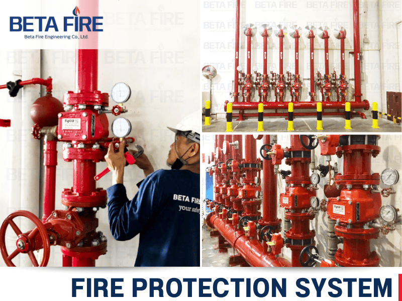 รับติดตั้งระบบและอุปกรณ์ Fire Protection รับติดตั้งระบบและอุปกรณ์ Fire Protection