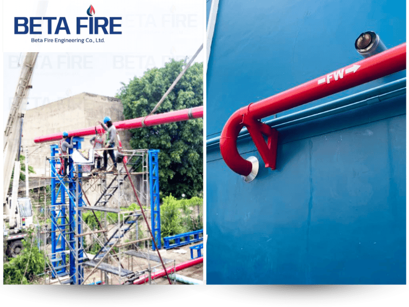 รับติดตั้งระบบป้องกันอัคคีภัย