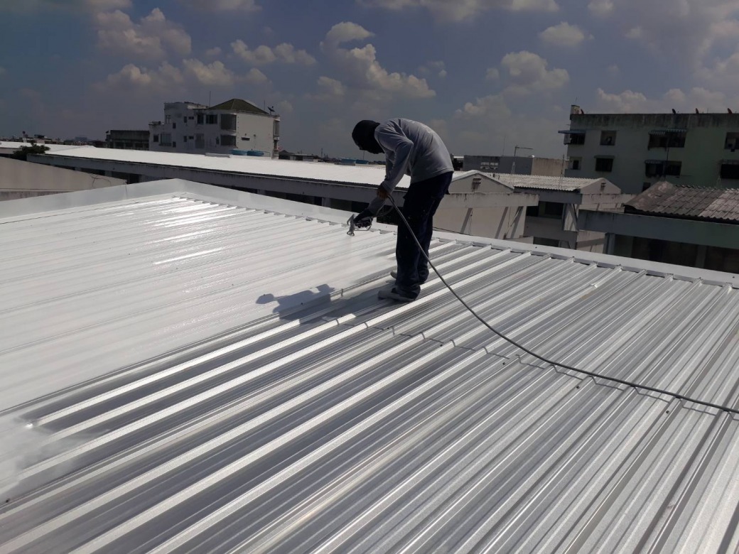 ระบบกันซึมยางสังเคราะห์ Synthetic rubber / สำหรับทั้งกันซึมและลดความร้อน ระบบกันซึมยางสังเคราะห์ Synthetic rubber / สำหรับทั้งกันซึมและลดความร้อน