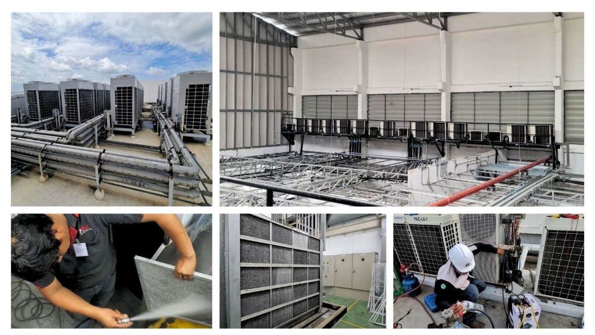 รับล้างแอร์โรงงาน รับล้างแอร์โรงงาน