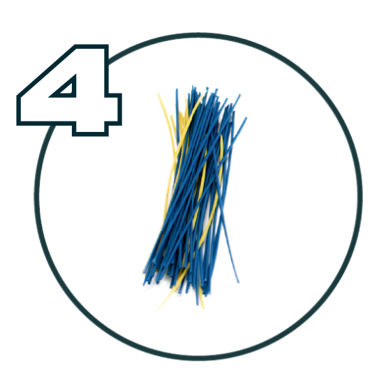 วัสดุรีไซเคิลสำหรับทำเสื่อแทนพรม