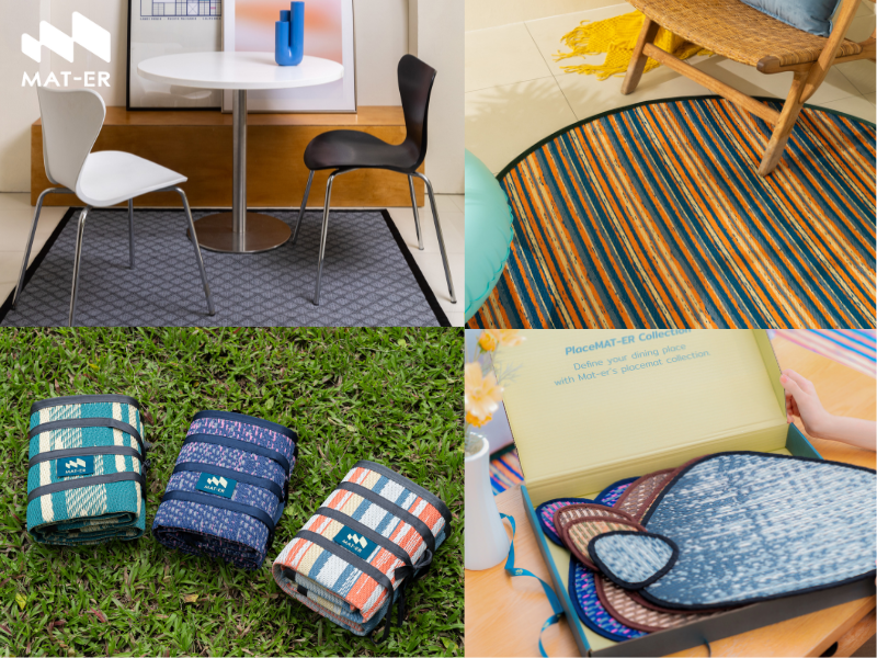 โรงงานผลิตเสื่อพลาสติกรีไซเคิล