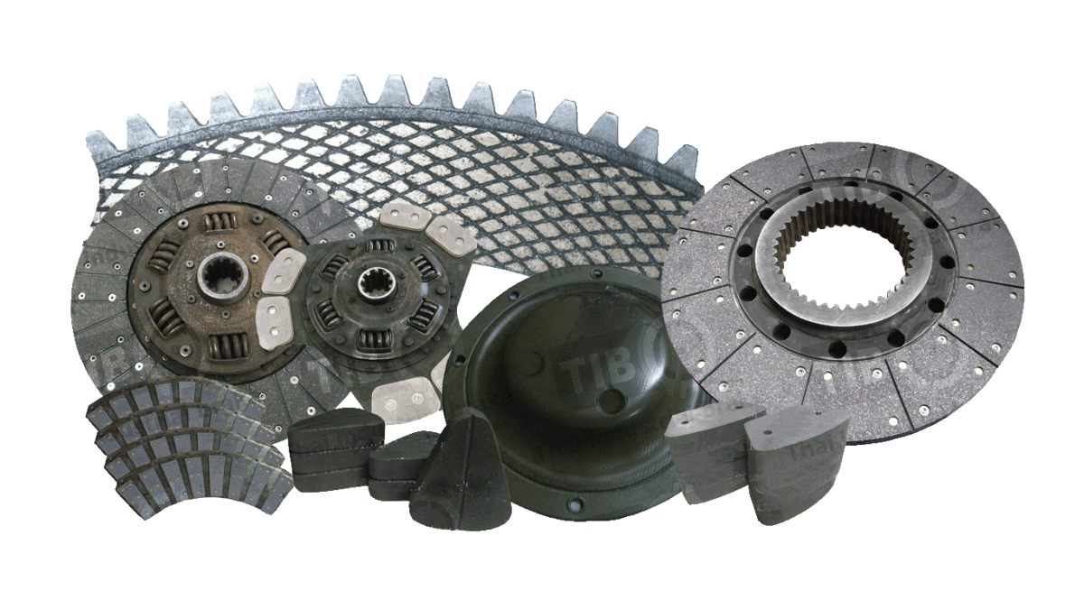 ผ้าเบรครวมอุตสาหกรรม พื้นใส