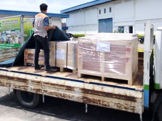 แพ็คสินค้าลังไม้