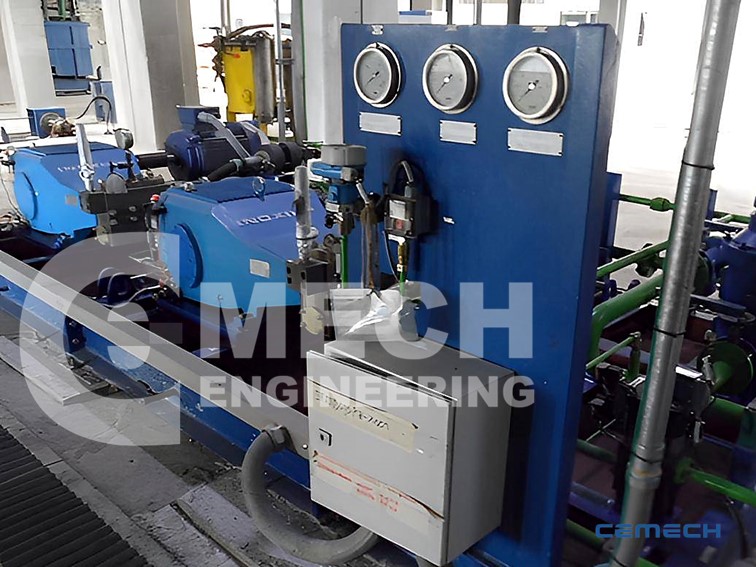 Piping for new rolling mill