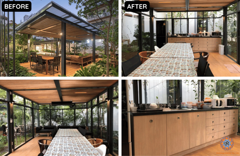 ออกแบบรีโนเวทภายนอกบ้าน